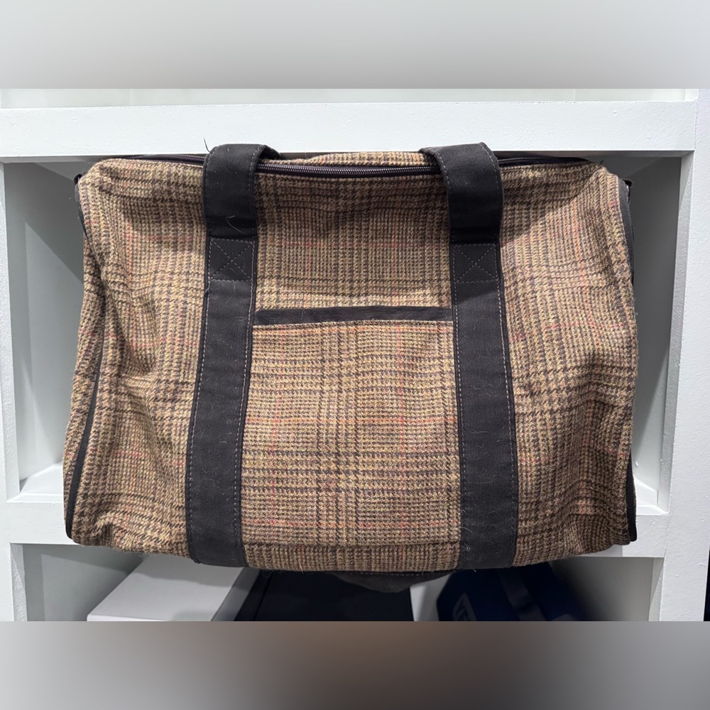 Walker Slater small tweed duffle tote Scotland